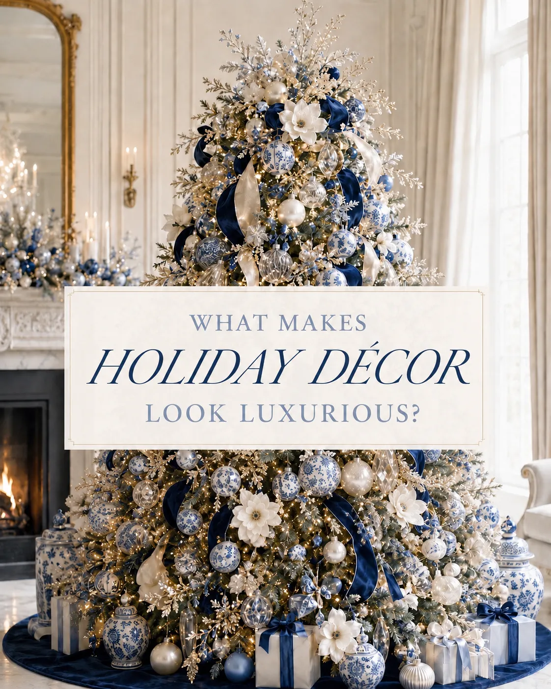 What Makes Holiday Décor Look Luxurious