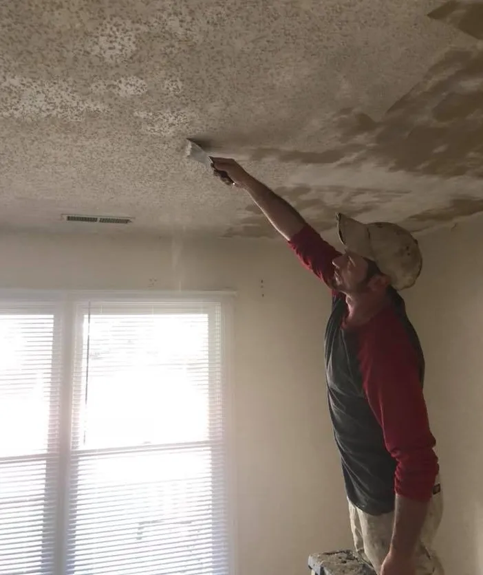 Popcorn Ceiling Removal in Kernersville