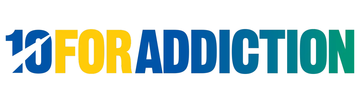10 For Addiction Logo