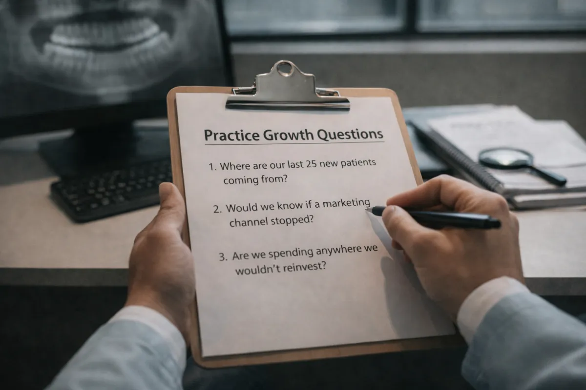 The 3 Questions Every Dentist Should Be Able to Answer About Their Growth (But Most Can’t)