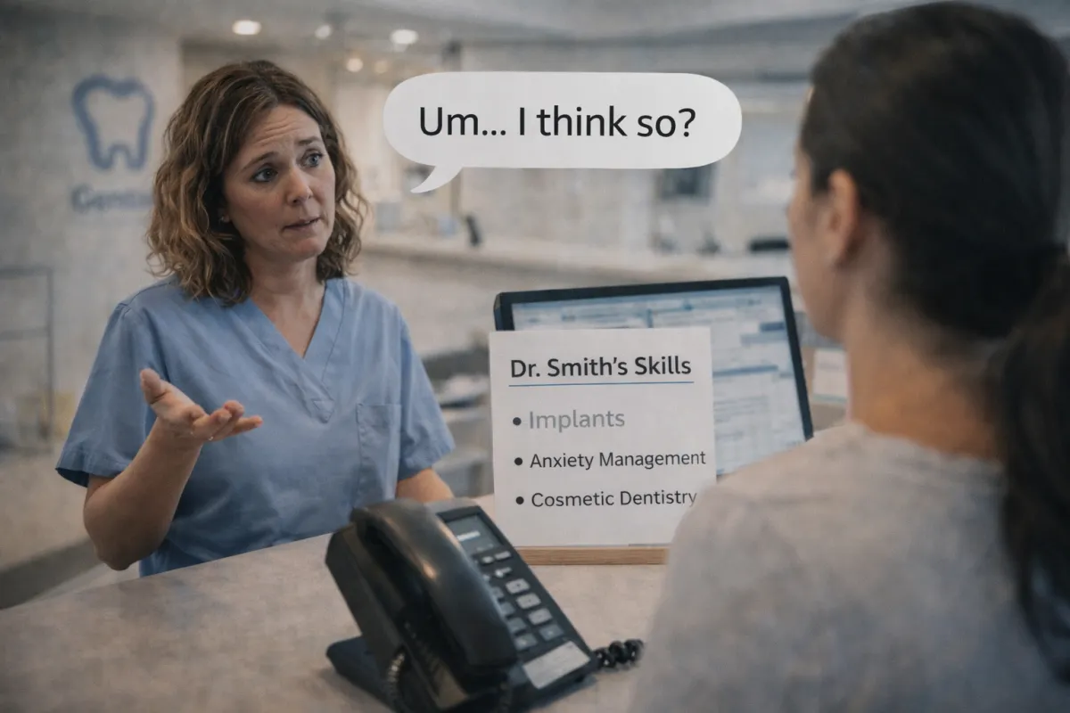 If Your Team Can’t Clearly Explain What You Do… Patients Won’t Choose You