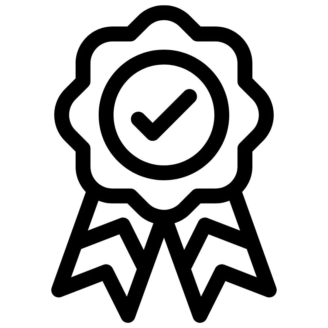 Ribbon icon symbolizing BCI’s superior forklift batteries and warehouse products.