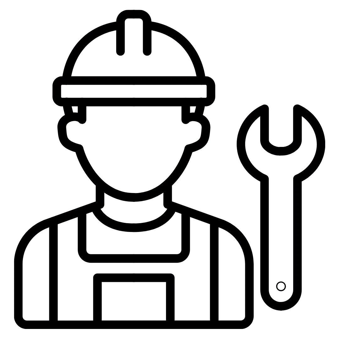 Icon representing BCI’s team of experienced and certified warehouse technicians.