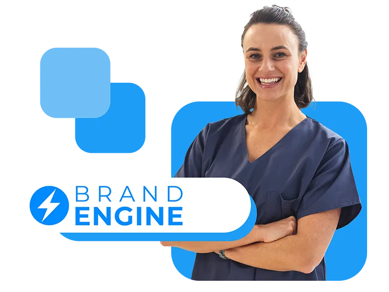 Smiling Therapist Brand Engine Logo
