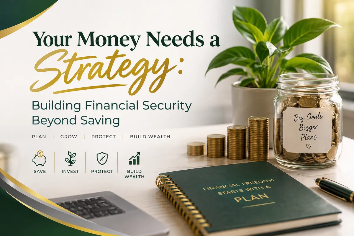 Your Money Needs a Strategy: Building Financial Security Beyond Saving