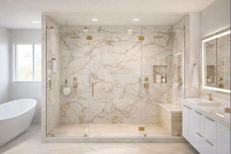 white ceramic bathtub