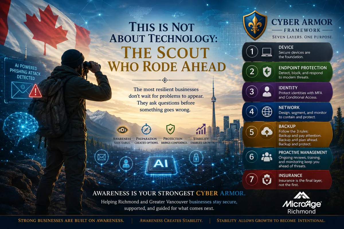 The Scout Who Rode Ahead: Awareness Sees What Technology Can't