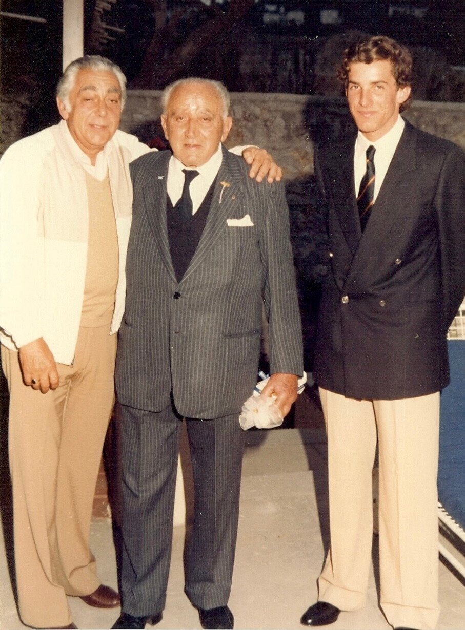 My friend Aldo and grandfather Raffaele Vuotto