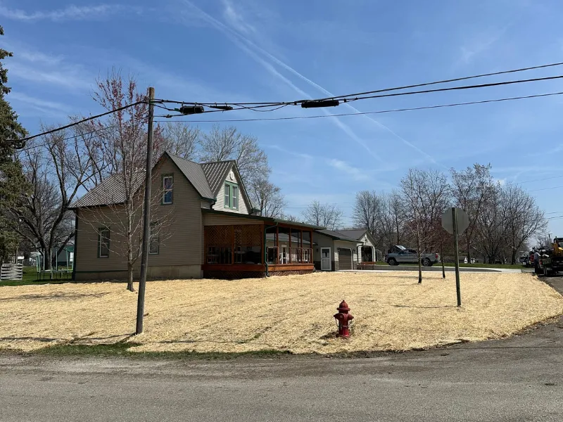 Lawn seeding service in Keota Iowa to improve thin and patchy grass areas