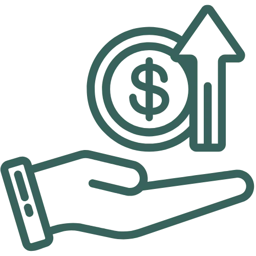 Icon of a bullseye with a checkmark, representing uncertainty about brand positioning and value.