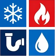 HVAC Plumbing Fix Logo