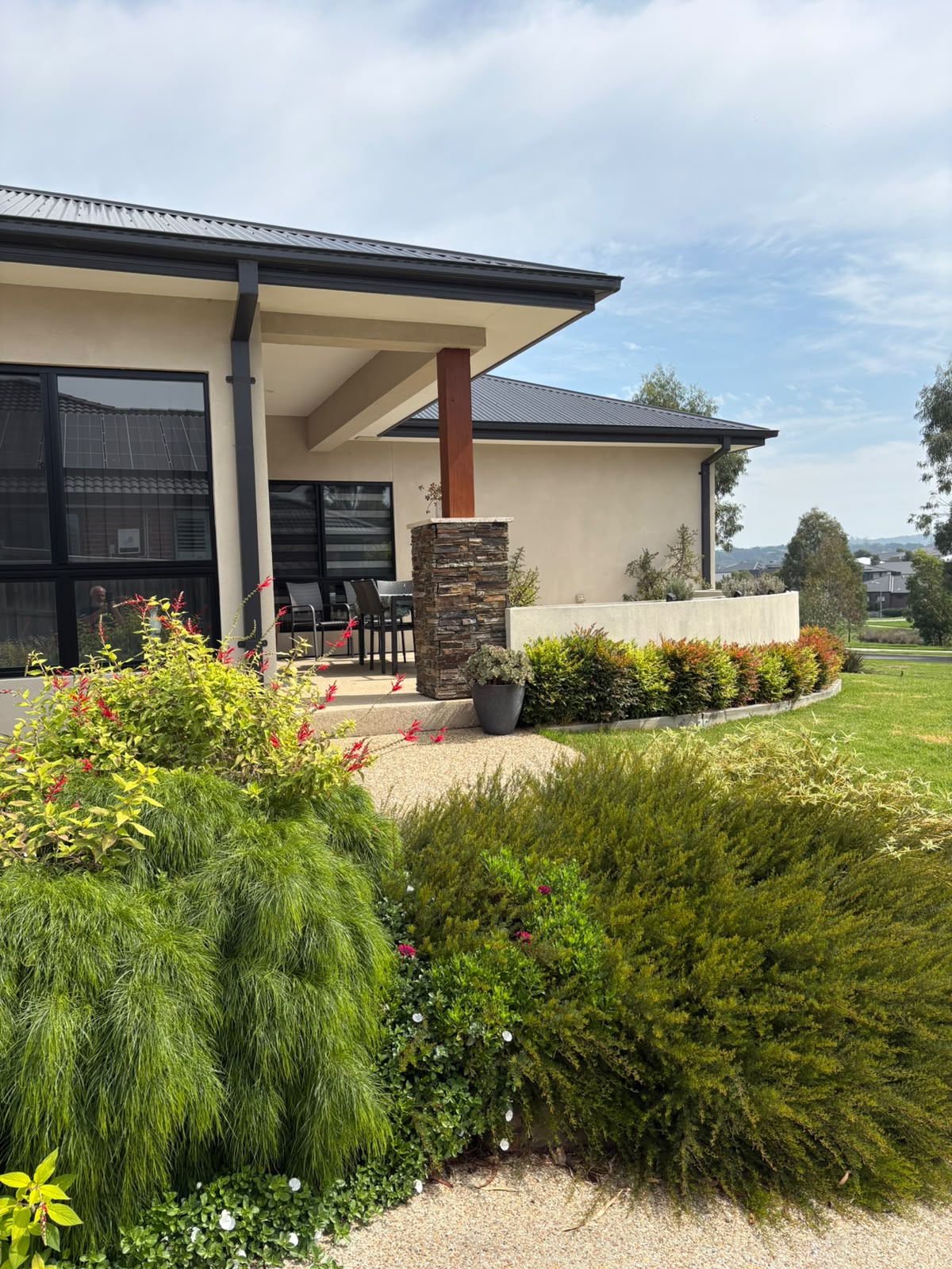 Architectural home exterior project in Victoria