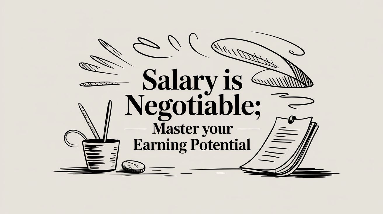 Salary Is Negotiable: Your Guide to Earning What You're Worth in 2026