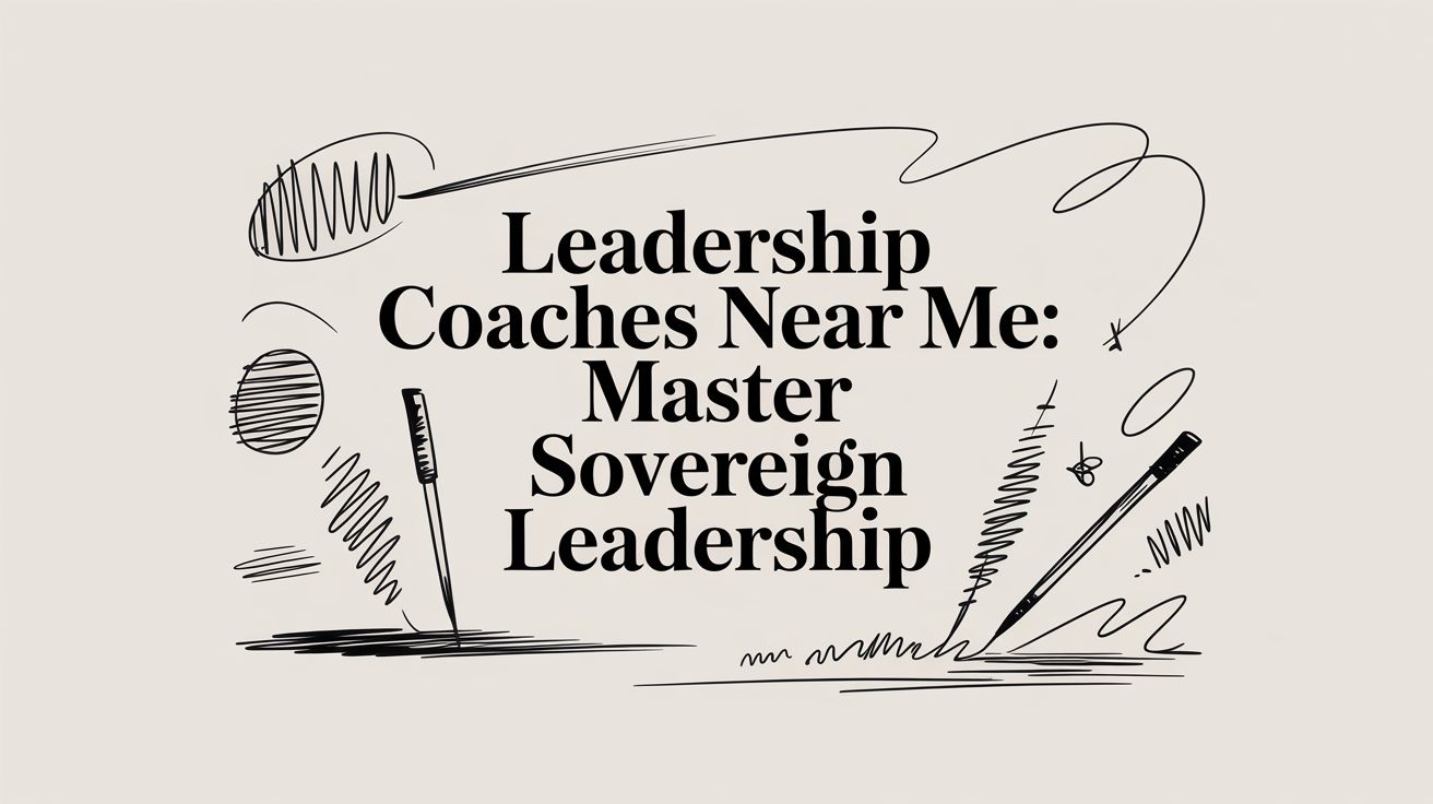 Leadership Coaches Near Me: Master Sovereign Leadership