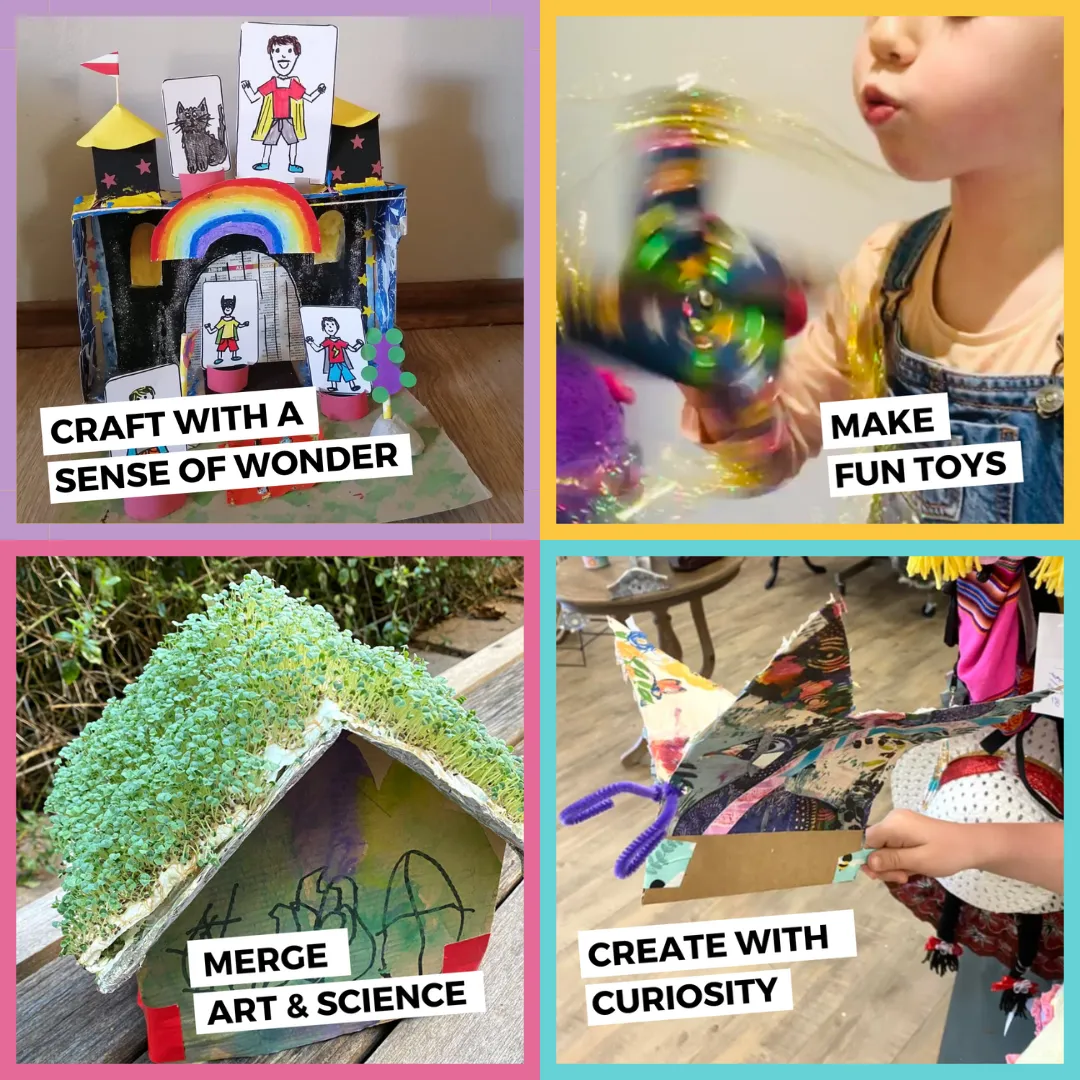 kids arts and crafts, STEAM activities for kids, Creative learning for kids, educational enrichment for kids, hands-on learning for kids, art classes for kids