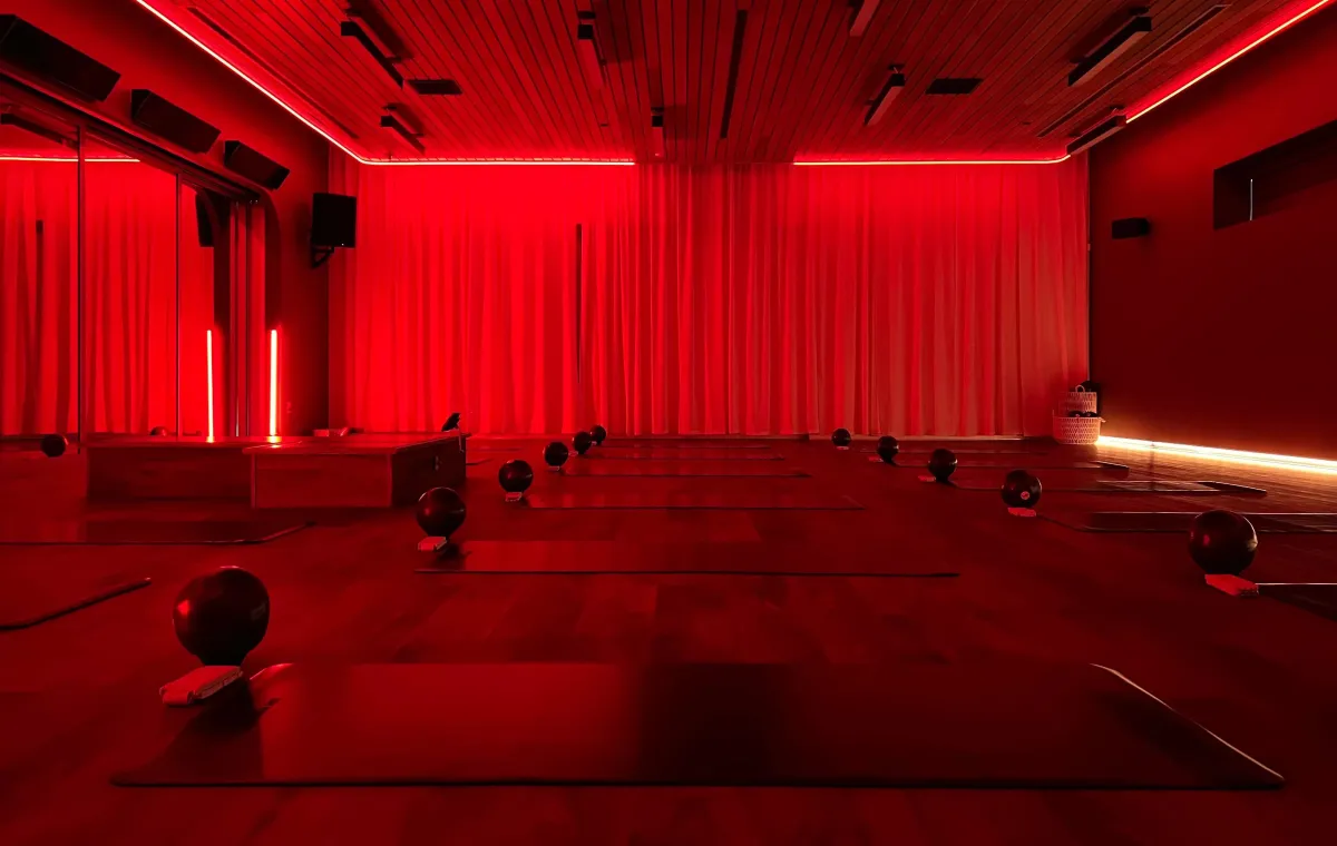 Sculpt Fired Up infrared hot mat Pilates