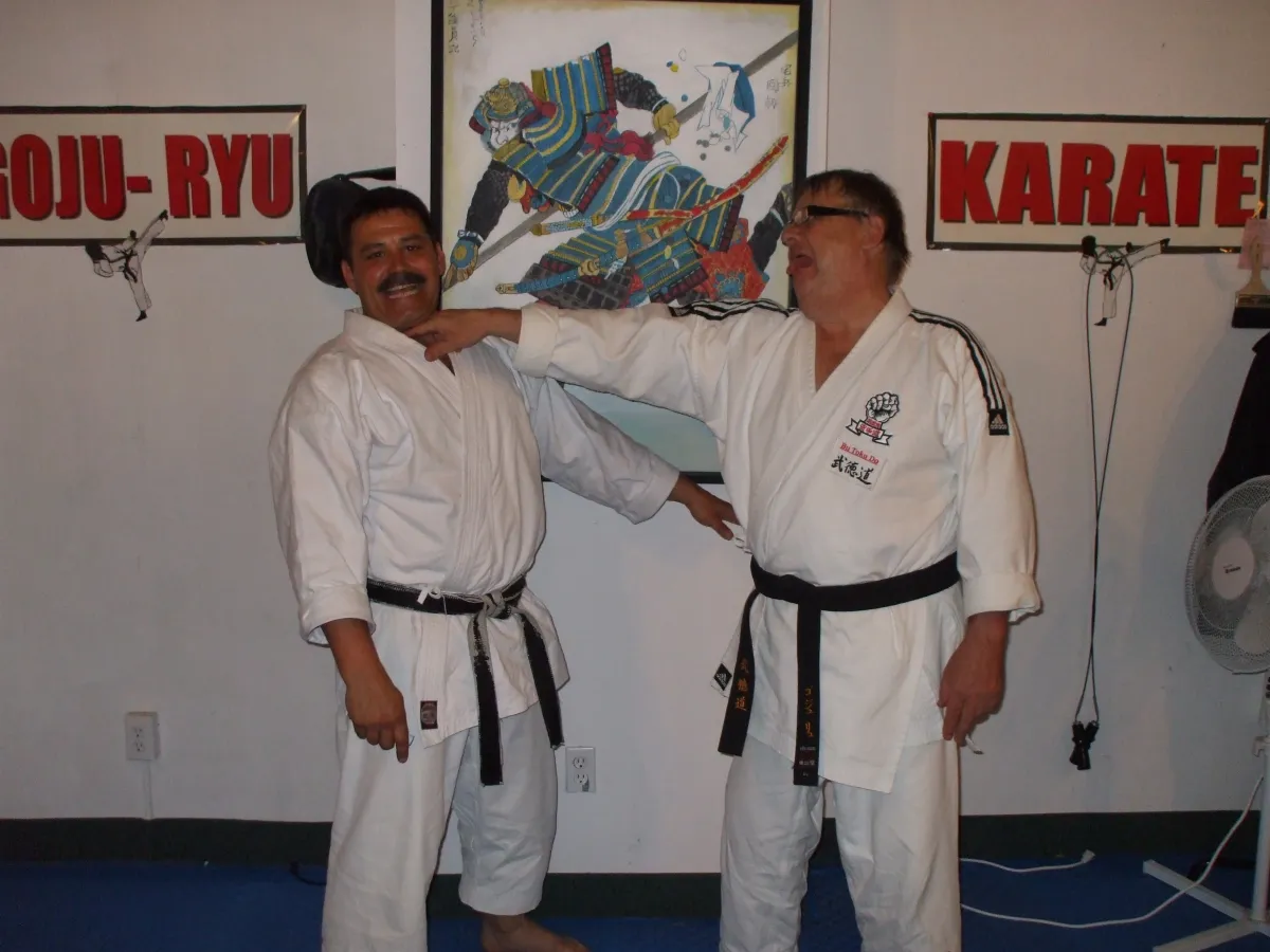 Sensei Vic Granic high-character black and white portrait