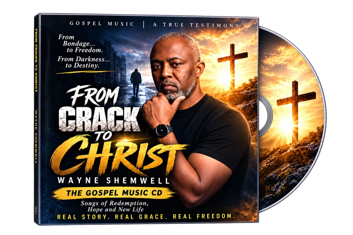 From Crack to Christ Gospel Music CD by Wayne Shemwell