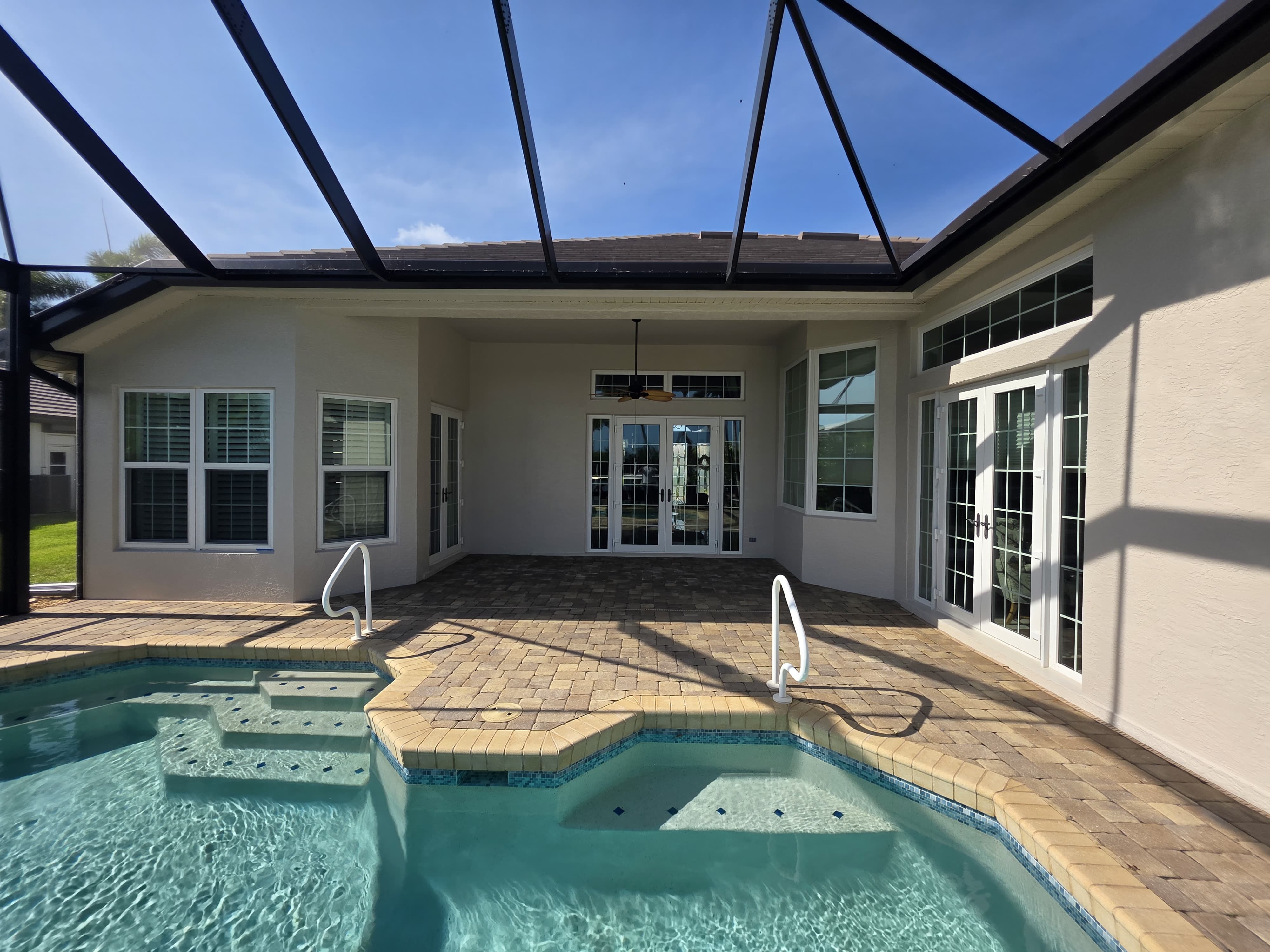 Illuminated skyscraper and cityscape at night