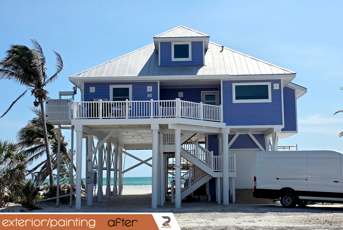 Skyscrapers and construction site under dramatic sky