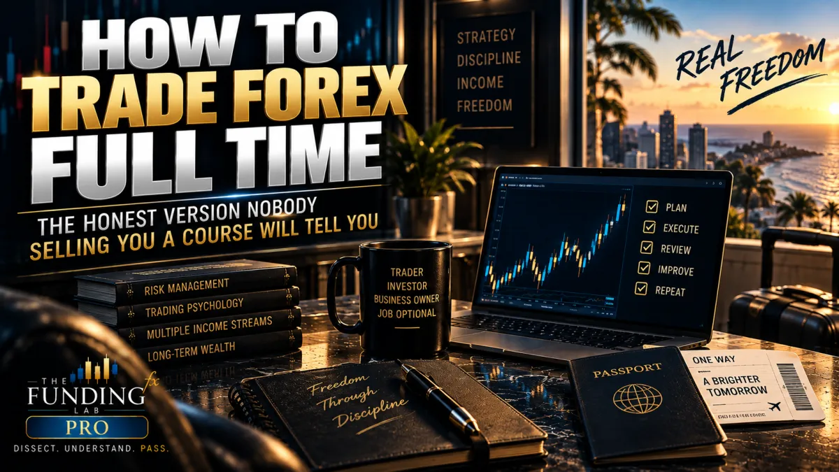How to Trade Forex Full Time (The Honest Version Nobody Selling You a Course Will Tell You)