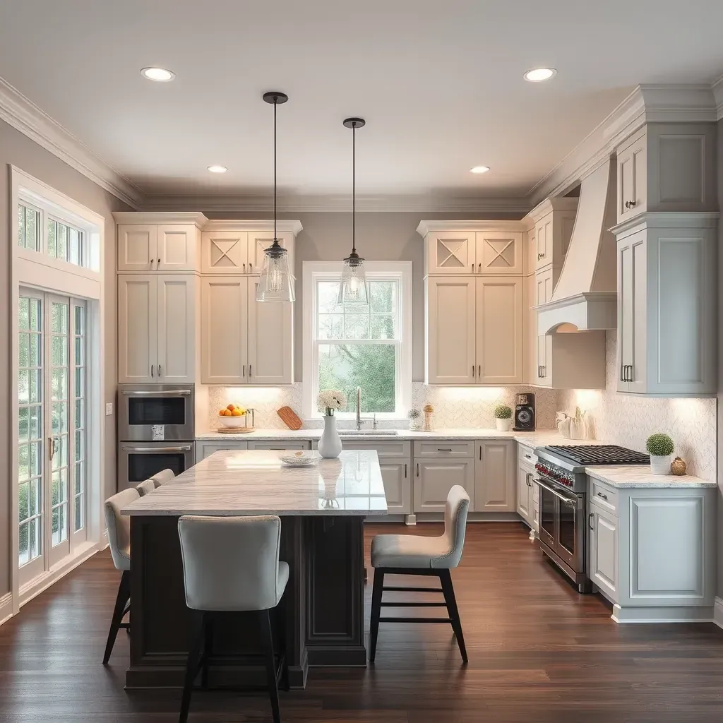 Remodeling in Wyndham, VA, featuring modern kitchen and bathroom upgrades with new fixtures and stylish design.