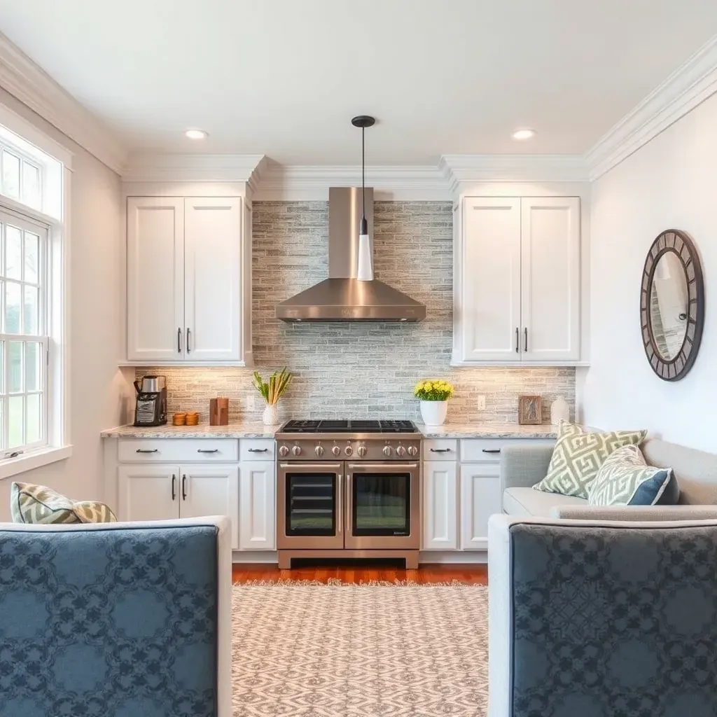 Remodeled Laurel, VA home with new siding, windows, roof, landscaped yard, Appalachian foothills, lush greenery, and clear sky.