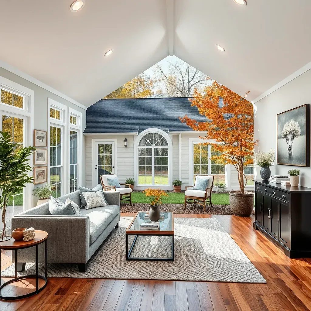 Remodeling in Autumn Oaks, VA with a fresh modern kitchen design and updated living spaces.