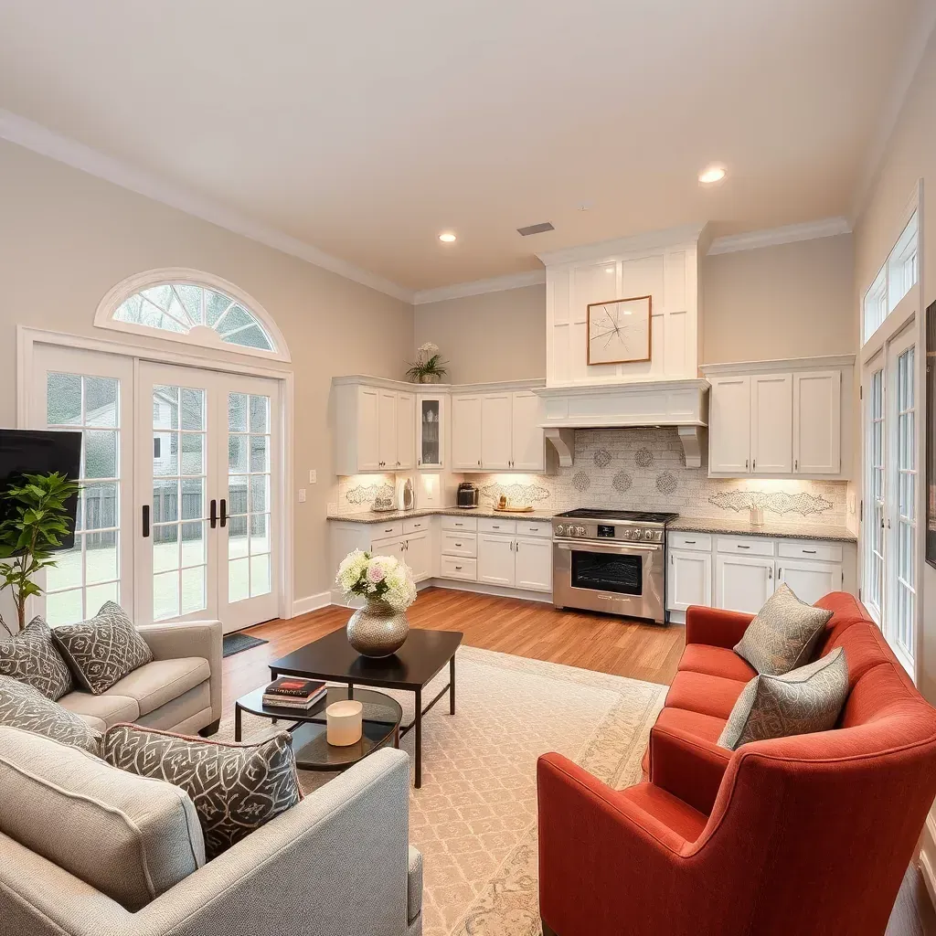 Remodeled Tarrington VA home with renovated exterior, new siding, landscaping, and modern interior with tools and construction details.