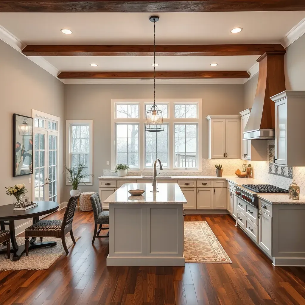 Remodeled North Chesterfield home with new siding, updated kitchen, and ongoing outdoor patio renovation.