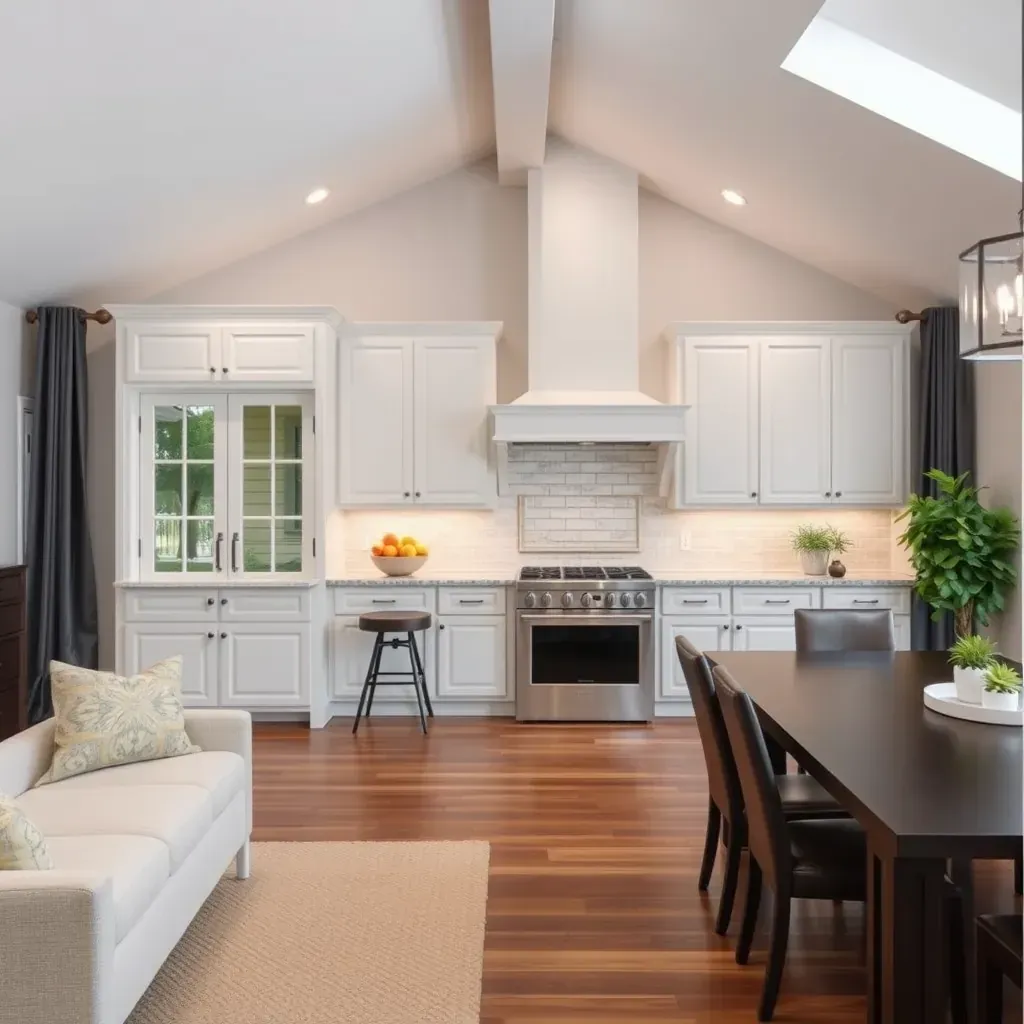 Interior remodeling in Tuckahoe Village, VA, showcasing modern kitchen and bathroom upgrades.