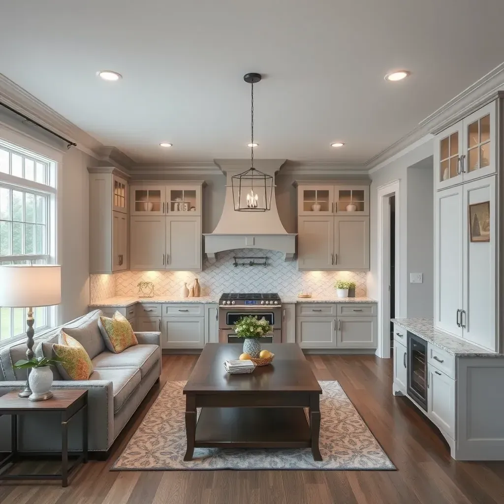 Detailed home renovation in Mooreland Farms, VA with workers, tools, and a refreshed exterior.