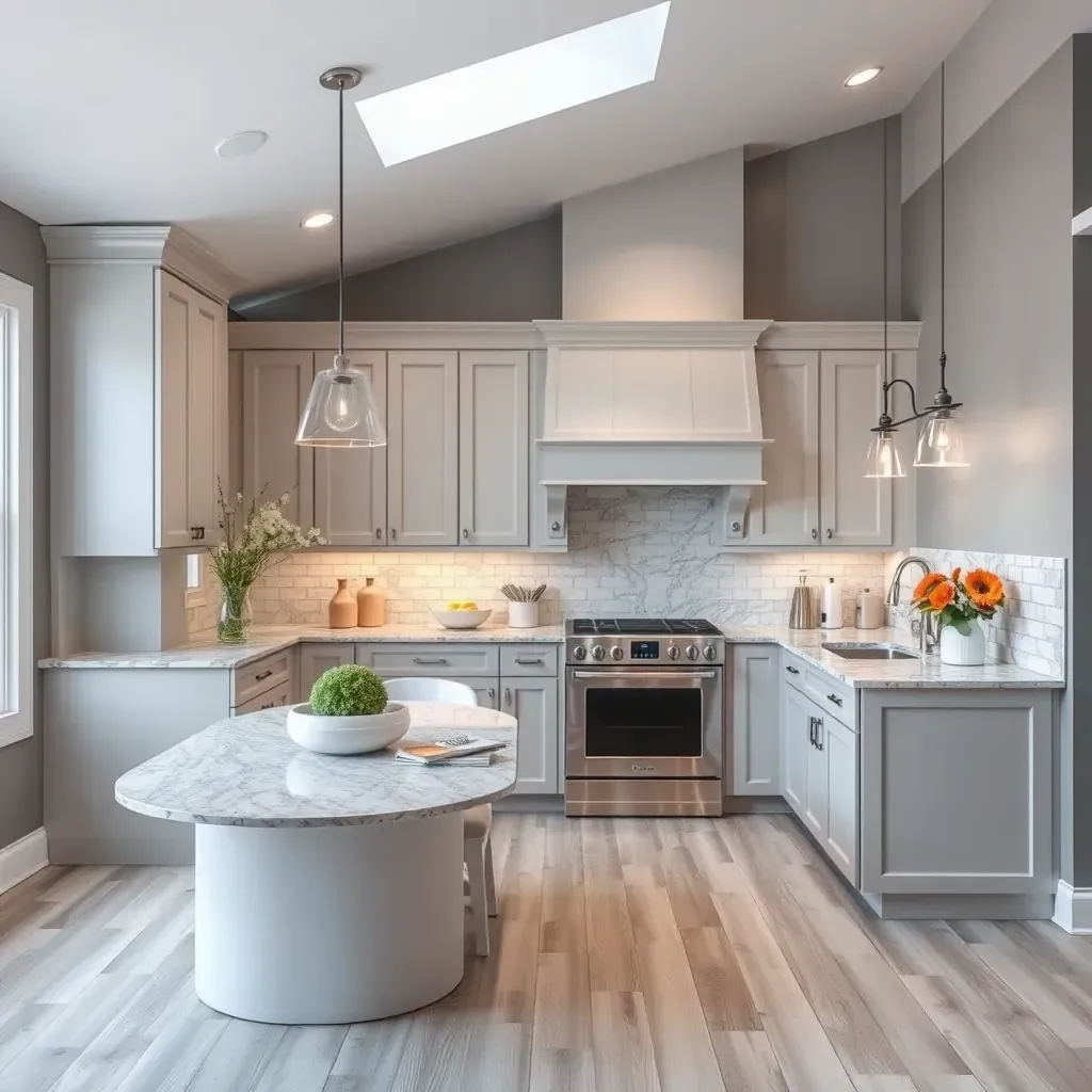 Beautiful kitchen remodeling in Henrico, VA with modern finishes and bright, inviting space.
