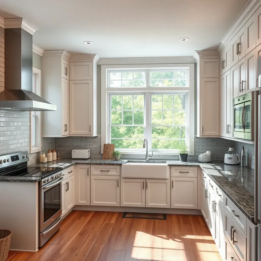 Remodeling project in Richmond, VA with construction workers, tools, and a partially renovated interior.