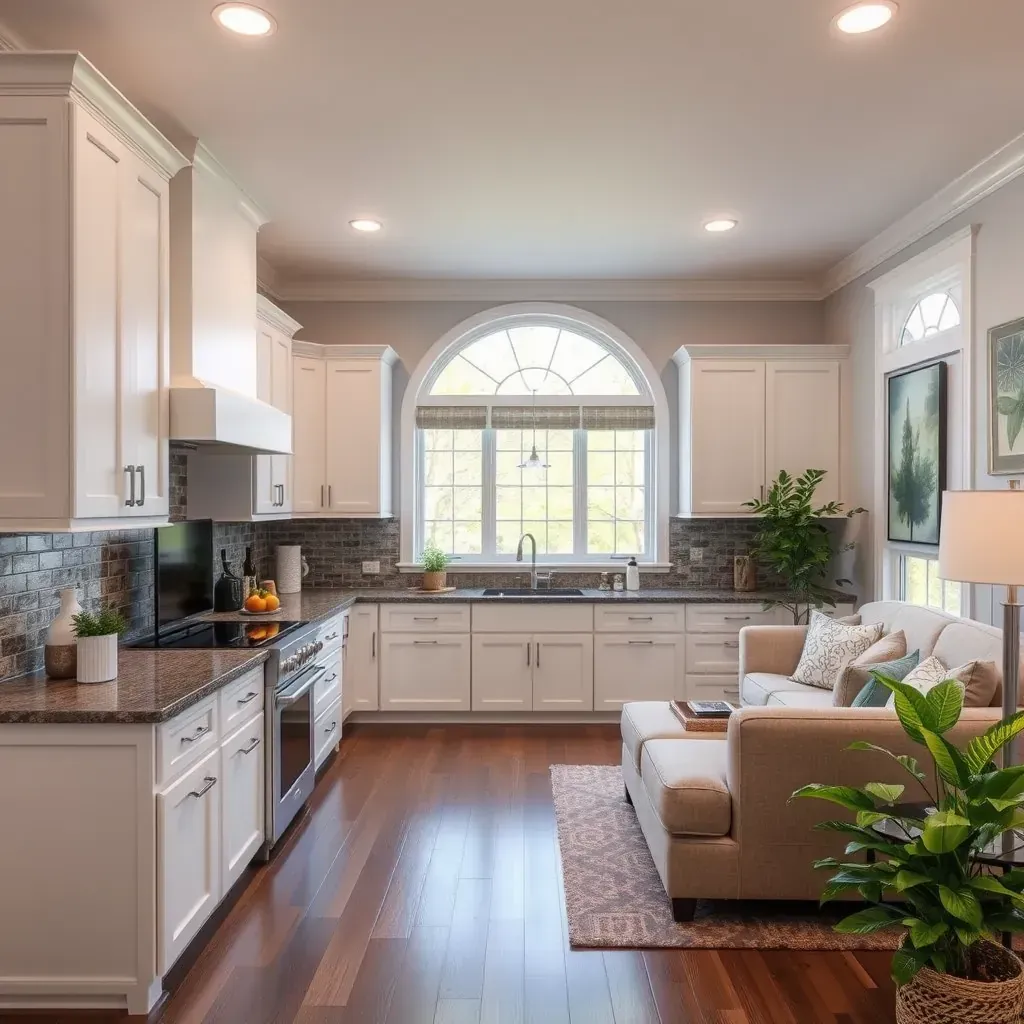 Remodeling in Moseley, VA with modern kitchen renovation, new flooring, and updated bathroom features.