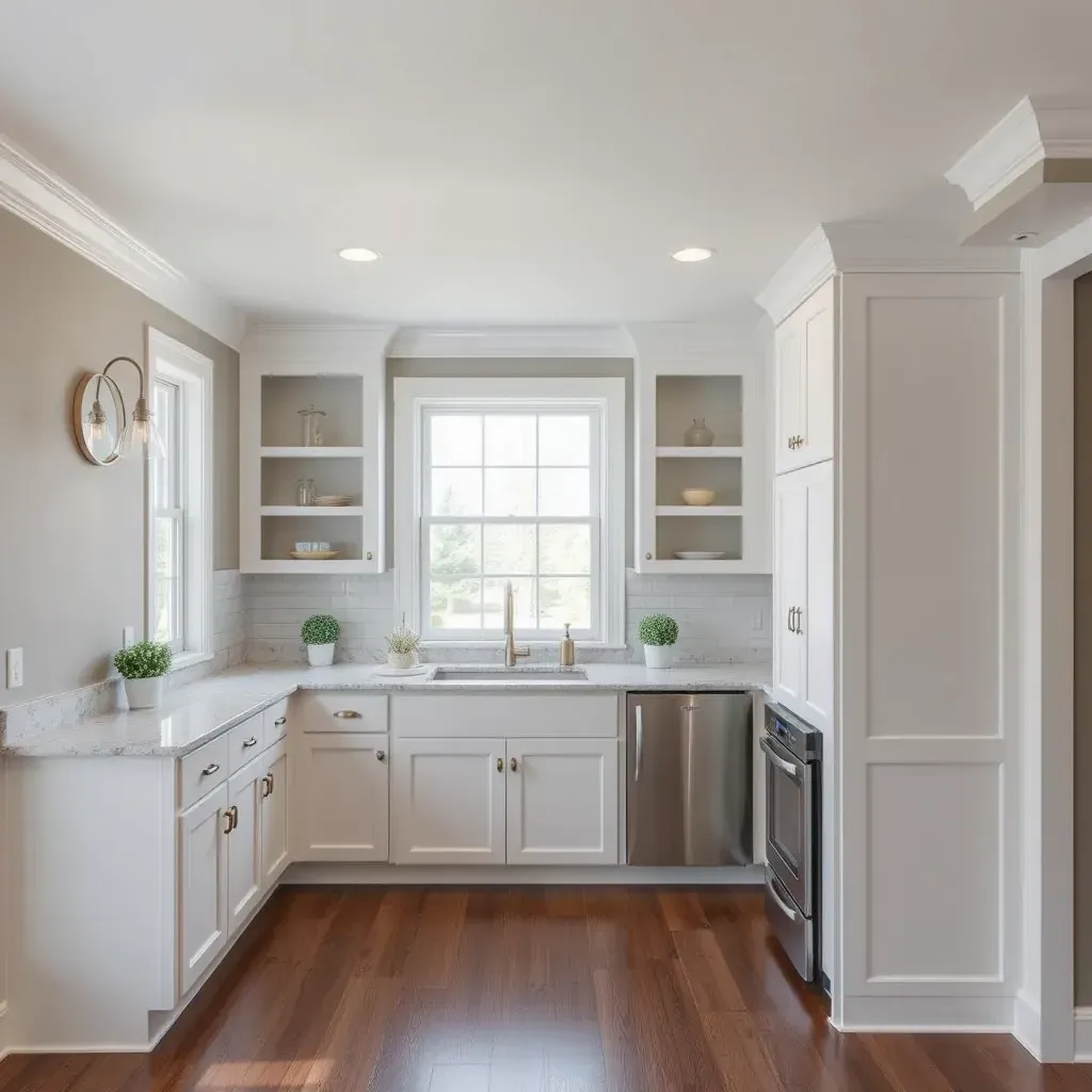 Modern Varina, VA home undergoing renovation with fresh neutral paint, new windows, and organized construction materials.