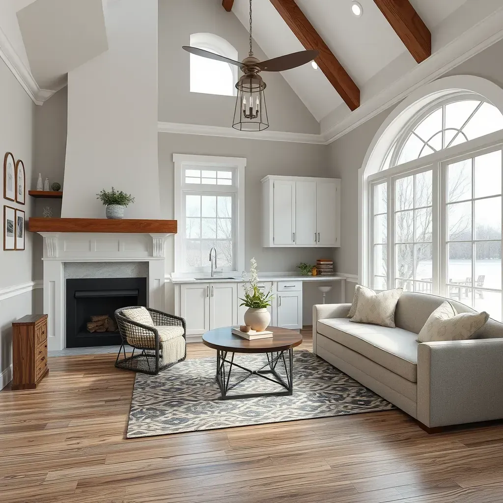 A detailed remodeling of a cozy home in Stony Point, VA, featuring updated interiors, modern kitchen, and stylish living space.
