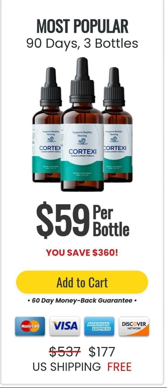 Cortexi 3 Bottles price