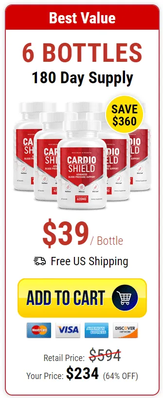 Cardio Sheild 6 Bottles price