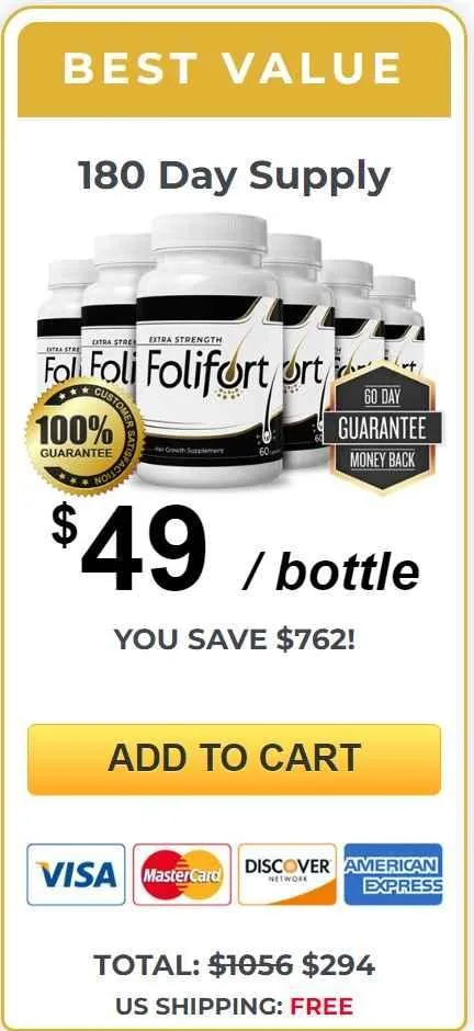 Buy Folifort 6 Bottles