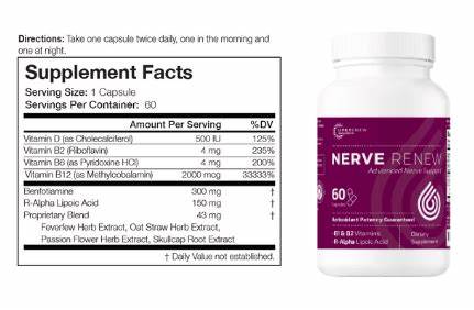 nerve renew supplement fact