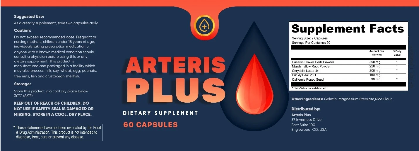 arteris plus Ingredients