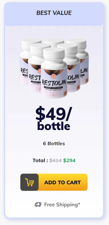 buy Restolin 6 bottles. 