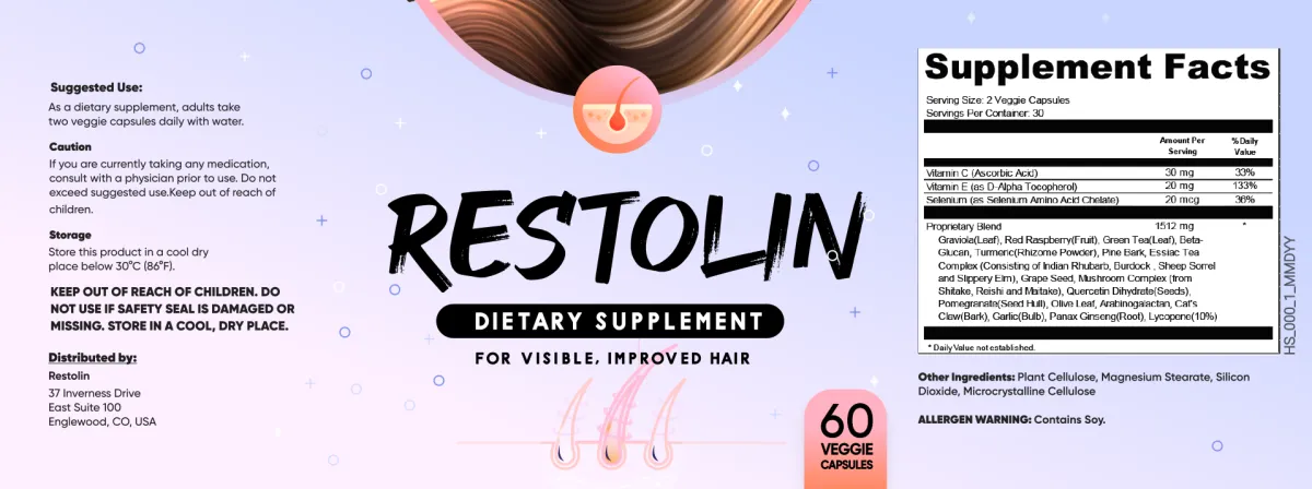 “Restolin hair supplement fact