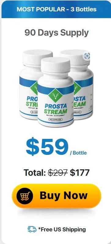 ProstaStream 3 Bottle Price