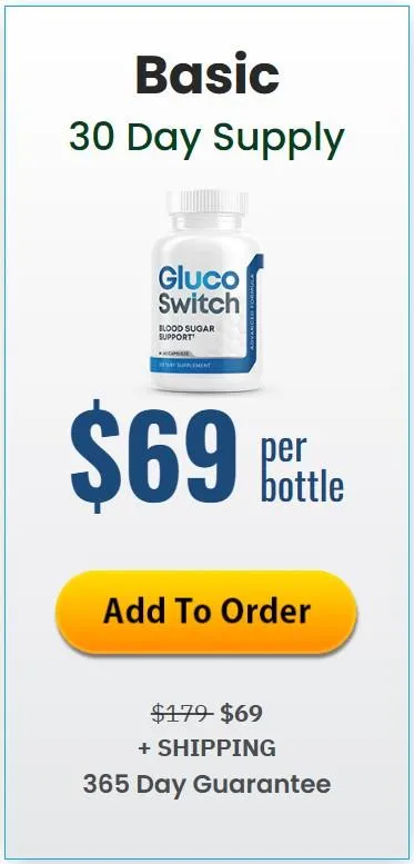 GlucoSwitch 1 Bottle Price