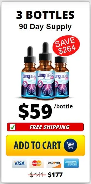 Lung Clear Pro 3 Bottles
