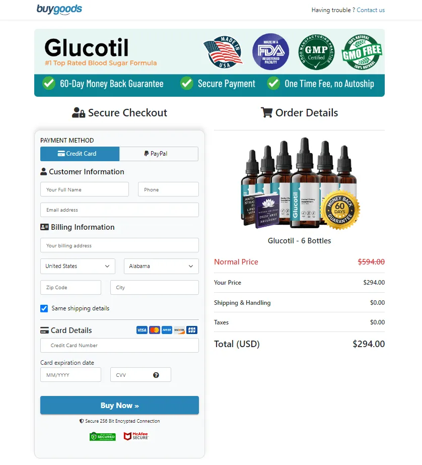 glucotil supplement