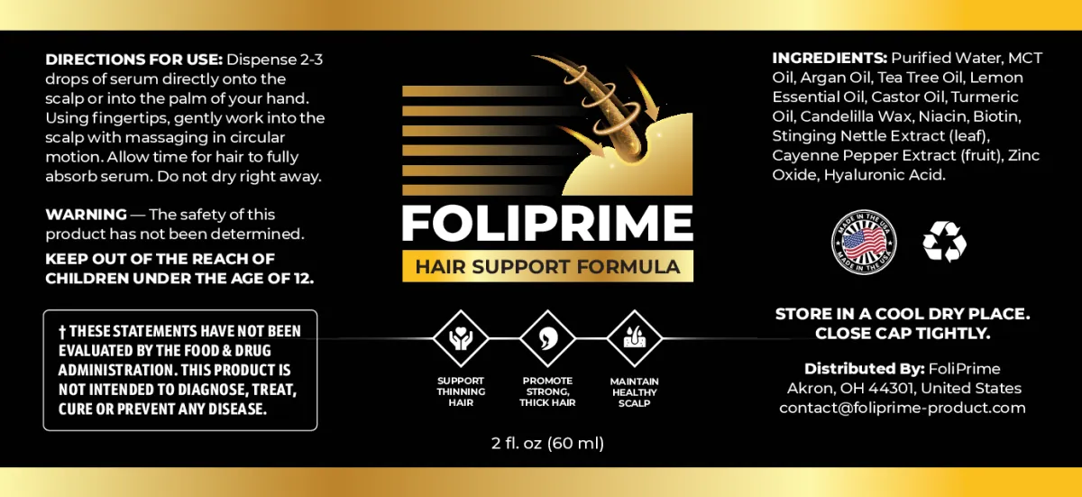 Foliprime label