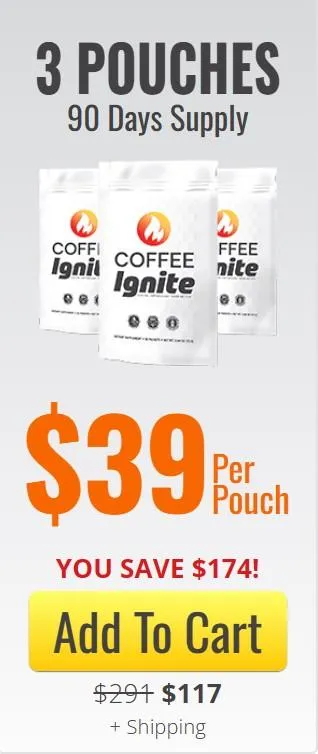 Yoga Burn Coffee Ignite 3 Pouch Price